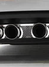 American Car Craft Exhaust Filler Panel Corsa 4.0 Twin 4 Tip Laser Mesh Chevrolet Corvette C6 2005-2013                                     - ACC-042015 - Image 2