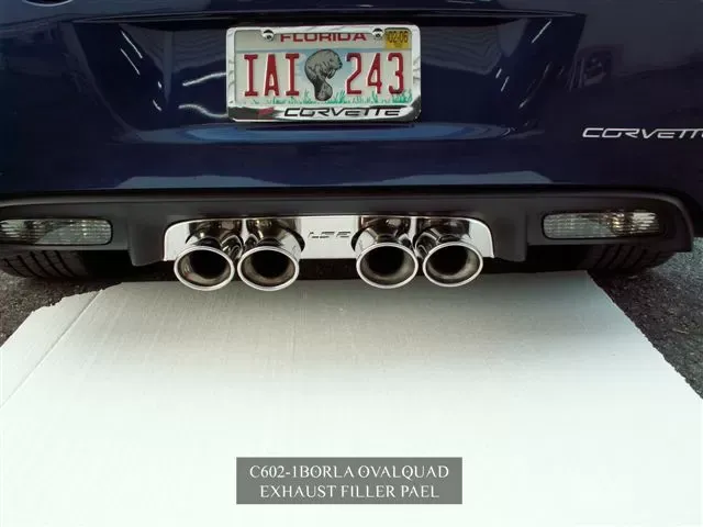 American Car Craft Exhaust Filler Plate Chevrolet Corvette C6 2005-2013 - ACC-042017