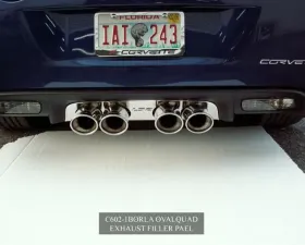 American Car Craft Exhaust Filler Plate Chevrolet Corvette C6 2005-2013
