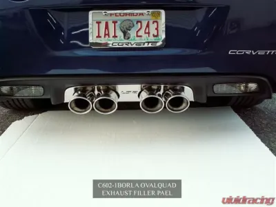 American Car Craft Exhaust Filler Plate Chevrolet Corvette C6 2005-2013 - ACC-042017