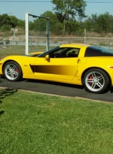 American Car Craft Side Graphic Sport Fade Chevrolet Corvette C6 2005-2013                                     - ACC-042028 - Image 3