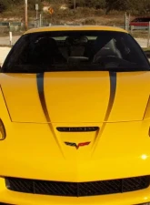 American Car Craft 2Pc Graphic Fade Hood Chevrolet Corvette C6 2005-2013                                     - ACC-042030 - Image 3