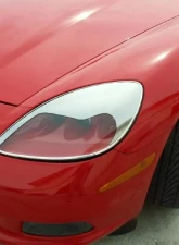 American Car Craft Chrome ABS Aggressive Style Eyebrow Kit Chevrolet Corvette C6 2005-2013                                     - ACC-042033 - Image 2