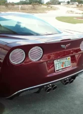 American Car Craft Rear Classic Chrome Valance Trim Chevrolet Corvette C6 2005-2013                                     - ACC-042035 - Image 3