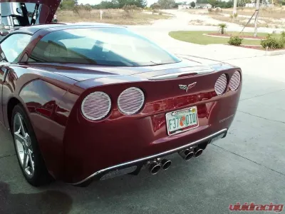 American Car Craft Rear Classic Chrome Valance Trim Chevrolet Corvette C6 2005-2013 - ACC-042035