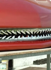 American Car Craft Polished Stainless Steel Shark Tooth Style Front Grille Chevrolet Corvette C6 2005-2013                                     - ACC-042039 - Image 2