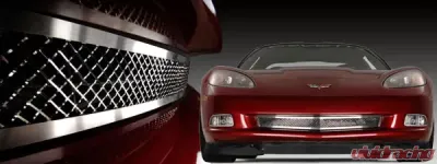 American Car Craft Front Grille Laser Mesh Chevrolet Corvette C6 2005-2013 - ACC-042041