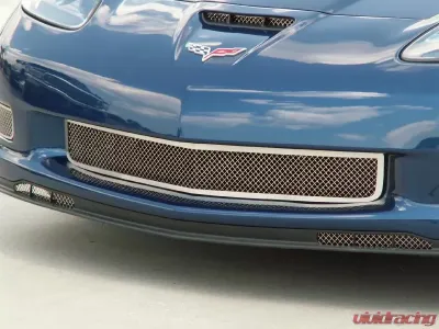 American Car Craft Grille Laser Mesh Front Chevrolet Corvette C6 Z06 | ZR1 | GS 2006-2013 - ACC-042043