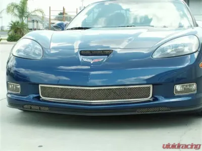 American Car Craft Grille Laser Mesh Front Chevrolet Corvette C6 Z06 | ZR1 | GS 2006-2013 - ACC-042043