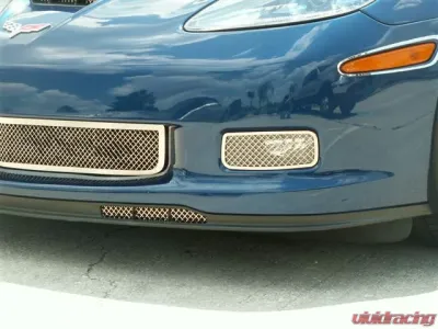 American Car Craft Air Dam Grilles Laser Mesh Chevrolet Corvette C6 Z06 | ZR1 | GS 2006-2013 - ACC-042045
