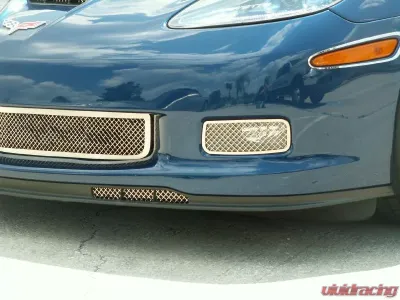 American Car Craft Air Dam Grilles Laser Mesh Chevrolet Corvette C6 Z06 | ZR1 | GS 2006-2013 - ACC-042045
