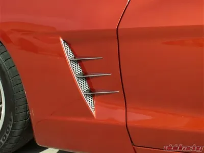 American Car Craft 8Pc Spears w/Perforated Vents Chevrolet Corvette C6 2005-2013 - ACC-042047