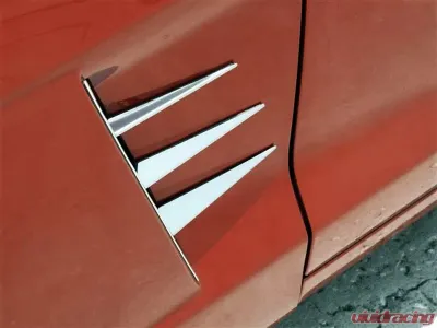 American Car Craft 6Pc Polished Vent Spears Chevrolet Corvette C6 2005-2013 - ACC-042048