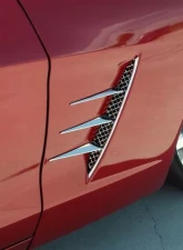 American Car Craft 8Pc Spears w/Laser Mesh Vents Chevrolet Corvette C6 2005-2013                                     - ACC-042050 - Image 3