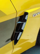 American Car Craft 6Pc Spears w/Perforated Front Vents Chevrolet Corvette C6 Z06 2006-2013                                     - ACC-042051 - Image 3