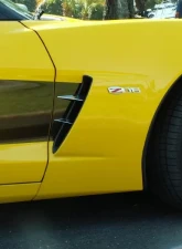 American Car Craft 6Pc Spears w/Perforated Front Vents Chevrolet Corvette C6 Z06 2006-2013                                     - ACC-042051 - Image 3