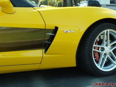American Car Craft 6Pc Spears w/Perforated Front Vents Chevrolet Corvette C6 Z06 2006-2013 - ACC-042051