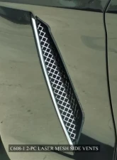 American Car Craft 2Pc Vent Grilles Laser Mesh Side Chevrolet Corvette C6 2005-2013                                     - ACC-042053 - Image 3