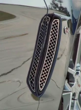 American Car Craft 2Pc Vent Grilles Laser Mesh Front Side Chevrolet Corvette Z06 2006-2013                                     - ACC-042055 - Image 3