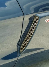 American Car Craft 2Pc Vent Grilles Laser Mesh Front Side Chevrolet Corvette Z06 2006-2013                                     - ACC-042055 - Image 2