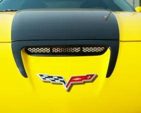 American Car Craft Hood Vent Grilles Perforated Chevrolet Corvette Z06 2006-2013