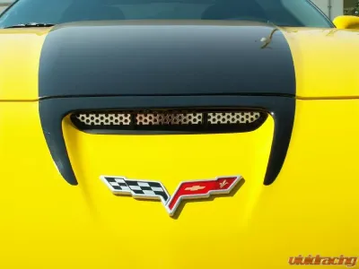 American Car Craft Hood Vent Grilles Perforated Chevrolet Corvette Z06 2006-2013 - ACC-042056