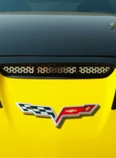 American Car Craft Hood Vent Grilles Perforated Chevrolet Corvette Z06 2006-2013                                     - ACC-042056 - Image 2