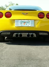 American Car Craft Reverse Light Covers Polished Billet Style Chevrolet Corvette C6 2005-2013                                     - ACC-042059 - Image 3
