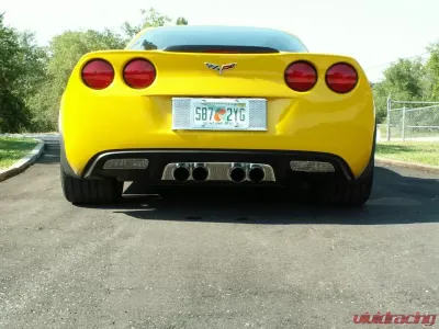 American Car Craft Reverse Light Covers Polished Billet Style Chevrolet Corvette C6 2005-2013 - ACC-042059