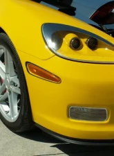 American Car Craft Driving Light Covers Polished Billet Style Chevrolet Corvette C6 Z06 | ZR1 | GS 2006-2013                                     - ACC-042062 - Image 3
