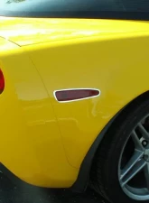 American Car Craft 4Pc Side Marker Bezels Polished Chevrolet Corvette C6 Z06 | ZR1 | GS 2006-2013                                     - ACC-042067 - Image 3