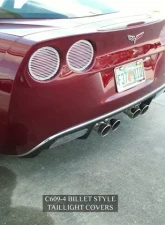 American Car Craft 4Pc Side Marker Bezels Polished Chevrolet Corvette C6 2006-2013                                     - ACC-042068 - Image 3