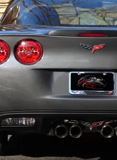 American Car Craft 4Pc Taillight Covers Polished Tribal Skull Chevrolet Corvette C6 2005-2013                                     - ACC-042073 - Image 2