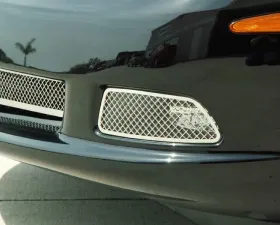 American Car Craft 2Pc Driving Light Covers Laser Mesh Chevrolet Corvette C6 2005-2013