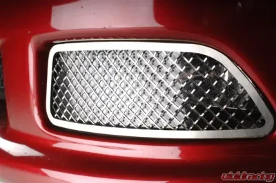 American Car Craft 2Pc Driving Light Covers Laser Mesh Chevrolet Corvette C6 2005-2013 - ACC-042075
