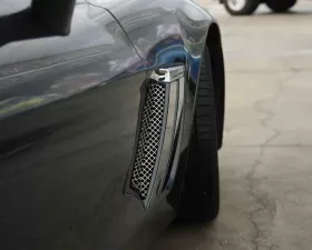 American Car Craft 2Pc Front Vent Grille Laser Mesh Side Chevrolet Corvette Grand Sport 2010-2013
