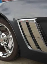 American Car Craft Polished Fender Trim Plates Chevrolet Corvette Grand Sport 2010-2013                                     - ACC-042084 - Image 3