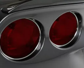 American Car Craft 4Pc Taillight Chrome Vinyl Trim Kit Chevrolet Corvette C6 2005-2013