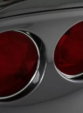 American Car Craft 4Pc Taillight Chrome Vinyl Trim Kit Chevrolet Corvette C6 2005-2013                                     - ACC-042089 - Image 3