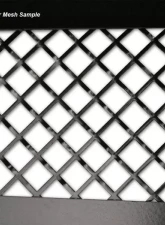 American Car Craft Grille Laser Mesh Front; Z06 Black Powder Coat Stealth Chevrolet Corvette C6 Z06 | ZR1 | GS 2006-2013                                     - ACC-042094 - Image 3