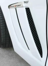 American Car Craft Vent Grille Laser Mesh Side 6Pc Front Black Powder Coat Stealth Chevrolet Corvette Grand Sport 2010-2013                                     - ACC-042095 - Image 3