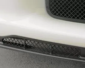 American Car Craft Black Powder Coat Stealth Air Dam Grilles Laser Mesh Chevrolet Corvette C6 Z06 | ZR1 | GS 2006-2013