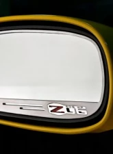 American Car Craft 2Pc Auto Dim 505hp Style Brushed Stainless Side View Mirror Trim Chevrolet Corvette Z06 2006-2013                                     - ACC-042113 - Image 3