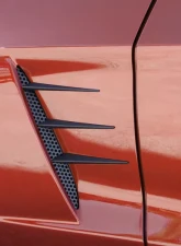 American Car Craft 8Pc Black Stealth Stainless Steel Spears w/Perforated Vents Chevrolet Corvette C6 2005-2013                                     - ACC-042114 - Image 2