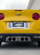 American Car Craft Polished Stainless Steel Billet Style Filler Panel NPP Exhaust Chevrolet Corvette C6 2005-2013                                     - ACC-042127 - Image 3