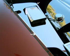 American Car Craft 4Pc Polished Stainless Steel Inner Fender Covers Chevrolet Corvette C6 | Grand Sport 2005-2013