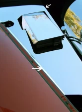 American Car Craft 4Pc Polished Stainless Steel Inner Fender Covers Chevrolet Corvette C6 | Grand Sport 2005-2013                                     - ACC-043017 - Image 3