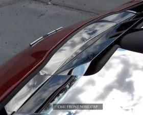 American Car Craft Front Polished Stainless Steel Nose Cap Chevrolet Corvette C6 2005-2007