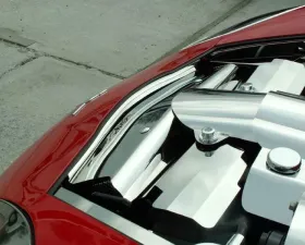 American Car Craft Front Component Polished Stainless Steel Nose Cap Chevrolet Corvette C6 2005-2013