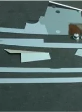 American Car Craft 8Pc Polished Stainless Steel Inner Fender Liner Component Chevrolet Corvette C6 | Grand Sport 2005-2013                                     - ACC-043021 - Image 3